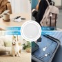 Localizador Bluetooth Blanco - 2 Pack Air Tracker Tag Funciona con Apple Buscar (Sólo iOS 14.5+), Encuentra Teléfono y Llaves,