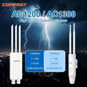 COMFAST AC1200/AC1300 enrutador AP para exteriores 2,4G/5G extensor de