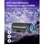 Tronsmart T7 Lite Altavoz Bluetooth 5.3, Potente, Portátil, con Luz LED de Color, IPX7, 24H de Reproducción, Sonido Estéreo,