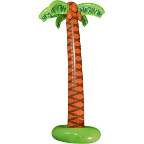 W WIDMANN MILANO Party Fashion 2392C - Palmera hinchable, altura aprox. 180 cm, decoración, fiesta en la playa, fiesta temática