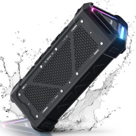 RIENOK S11 Altavoz Bluetooth Potente Impermeable IPX7 3 EQ Modos USB Audio Bluetooth 5.3 Portátil Inalámbrica Dura 24 Horas