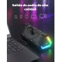 RIENOK S11 Altavoz Bluetooth Potente Impermeable IPX7 3 EQ Modos USB Audio Bluetooth 5.3 Portátil Inalámbrica Dura 24 Horas