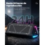 RIENOK S11 Altavoz Bluetooth Potente Impermeable IPX7 3 EQ Modos USB Audio Bluetooth 5.3 Portátil Inalámbrica Dura 24 Horas