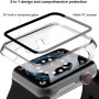OFFCUP Transparente Fundas Apple Watch Series 9(2023)/Series 8/Series 7 45mm, 2pcs Apple Watch Protector de Pantalla, HD