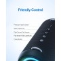 MIFA A90 Altavoz Portátil Bluetooth Inalámbrico Impermeable RGB LED Luz True Wireless Stereo 30 Horas de Reproducción, Micro-SD,