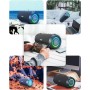 MIFA A90 Altavoz Portátil Bluetooth Inalámbrico Impermeable RGB LED Luz True Wireless Stereo 30 Horas de Reproducción, Micro-SD,