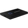 Samsung T7 Touch Portable SSD - 1 TB - USB 3.2 Gen.2 External SSD Metallic Black (MU-PC1T0K/WW)