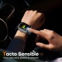 TAURI 2 Pack Funda Apple Watch 10 46mm,Ultra Delgada PC Funda, Protección Completa, Protector Apple Watch 46mm[contra caídas]