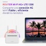 STRONG - Router WiFi 6 5G AX3000 - hasta 3,2 Gbps - 2 Puertos RJ45-1 Gbps + 2,5 Gbps- Funciona con Nano SIM Cualquier Operador -