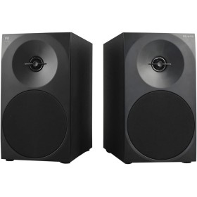 Woxter Dynamic Line 410 – Altavoces estéreo 2.0 Autoamplificados con 150W de potencia, Madera, Woofer de 4 pulgadas, 2 Tweeter,