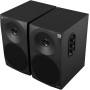 Woxter Dynamic Line 410 – Altavoces estéreo 2.0 Autoamplificados con 150W de potencia, Madera, Woofer de 4 pulgadas, 2 Tweeter,