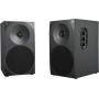 Woxter Dynamic Line 410 – Altavoces estéreo 2.0 Autoamplificados con 150W de potencia, Madera, Woofer de 4 pulgadas, 2 Tweeter,