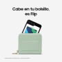 SAMSUNG Galaxy Z Flip5, 256 GB + Cargador 45W - Teléfono Móvil Plegable, Verde Claro Galaxy Watch6 4G LTE, 40 mm + Correa de