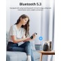 Tronsmart Mirtune H1 Altavoz Portatil Bluetooth 5.3, Resistente al Agua IPX7, 20 Horas de Reproducción, Sonido Fuerte y Graves