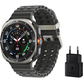 Samsung Galaxy Watch Ultra LTE 47mm + Cargador - Smartwatch, Control de Salud, Seguimiento Deportivo, Titanio (Versión Española)