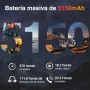 DOOGEE Blade 10 Movil Irrompible Android 15, 20GB RAM+128GB ROM (TF 2TB) 6,56" FHD+90Hz Teléfono Móvil Resistente 2025 5150mAh,