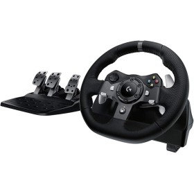 Logitech G920 - Volante para simulación de carreras sin palanca, compatible con PC y Xbox, color negro
