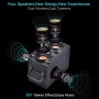 SUPNIU Altavoz Bluetooth Potente de 60W (80W Peak) con Doble Subwoofer y Bajo Profundo, Altavoces Bluetooth Portátiles con