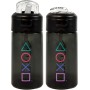 Botella de agua PlayStation Botella deportiva 18oz y llavero Regalo Adultos y ni