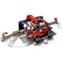 LEGO City Parada en Boxes de F1 y Equipo de Mecánicos con Coche Ferrari de Juguete para Niños y Niñas de 6+ Años, Maqueta de