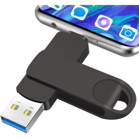 Jpnew USB Flash Drive 512GB 2 in 1 Portable Pendrive USB C Memory Stick USB 3.0 Pen Drive High Speed USB C Pendrive Type C for