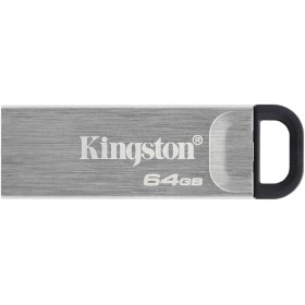 Kingston DataTraveler Kyson USB 3.2 Gen 1 USB Flash Drive 64GB - with Stylish Metal Shell without Cap