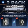 TAURI 2 Pack Funda Apple Watch 10 46mm, Ultra Delgada PC Funda, Protección Completa, Protector Apple Watch 46mm[contra caídas]