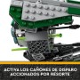 LEGO 75360 Star Wars Caza Estelar Jedi de Yoda, Juego de Construcción de Vehículo de La Guerra de los Clones con Minifigura del
