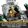 LEGO 75360 Star Wars Caza Estelar Jedi de Yoda, Juego de Construcción de Vehículo de La Guerra de los Clones con Minifigura del