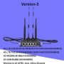 Enrutador WiFi KuWFi 4G LTE 2,4G CAT4 300Mbps puerto RJ45 compatible c
