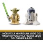 LEGO 75360 Star Wars Caza Estelar Jedi de Yoda, Juego de Construcción de Vehículo de La Guerra de los Clones con Minifigura del