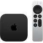 Apple TV 4K Black, Silver 4K Ultra HD 128 GB Wi-Fi Ethernet LAN, W128291662 (HD 128 GB Wi-Fi Ethernet LAN)
