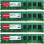 DDR3 RAMGigastone Memoria RAM Escritorio 32GB (4x8GB) DDR3 32GB DDR3-1600MHz PC3-12800 CL11 1.5V UDIMM 240 Pin sin búfer sin ECC