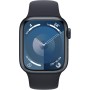Apple Watch Series 9 [GPS + Cellular, 45mm] Caja de Aluminio Medianoche con Banda Medianoche Deportiva, M/L (Reacondicionado)