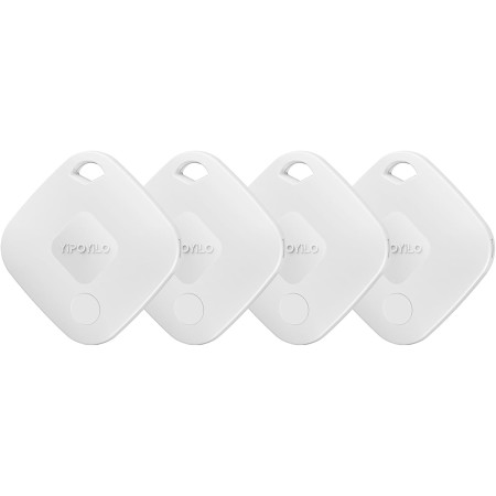 Buscador de Objetos Air Tag, Compatible con Apple Buscar (Solo iOS), Localizador de Llaves con Protección de Privacidad, para