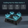 Mcbazel Xbox Series X Soporte de refrigeración con luz RGB/ Función de refrigeración ajustable/ Indicador LED / Puertos USB 3.0