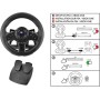 Subsonic - Superdrive, Volante De Carreras Sv450 Con Pedales, Cambio Y Vibración, Xbox X/Series, Switch, Ps4, Xbox One, Ps3, Pc