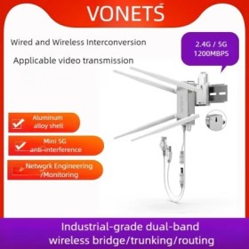 Vonets-repetidor WiFi VBG1200 de doble banda, enrutador de 2024G/5G, p