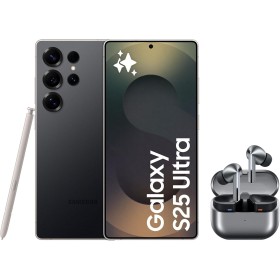 SAMSUNG Galaxy S25 Ultra 1TB Titanio Negro + Galaxy Buds3 Pro - Móvil con IA, Galaxy AI, Dual SIM con Auriculares inalámbricos