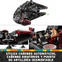 LEGO Star Wars 75389 Halcón Oscuro - Maqueta de Juguete de Nave Estelar para Jugar y Exponer - Cañones Automáticos, Giratorios y