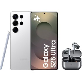 SAMSUNG Galaxy S25 Ultra 1TB Titanio Plata + Galaxy Buds3 Pro - Móvil con IA, Galaxy AI, Dual SIM con Auriculares inalámbricos