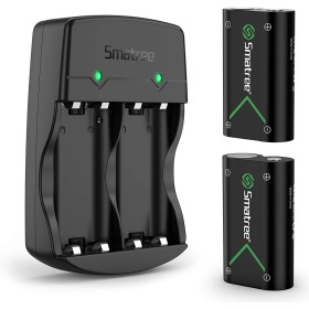 Smatree Batería de Controlador Recargable y Cargador Dual USB para Xbox One, Elite, S, X, Series X, Series S
