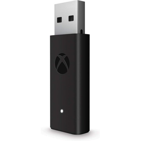 Microsoft Xbox Wireless Adapter f/Windows Tarjeta y Adaptador de Interfaz - Accesorio (USB Tipo A, Negro)