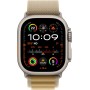 Apple Watch Ultra 2 [GPS + Cellular, 49mm] - Caja de Titanio Natural con Correa Loop Alpine color canela - Talla L