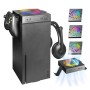 Ventilador para Xbox Series X Cooling fan con luz LED Sistema de refrigeración por Soporte ventilador superior con filtro de