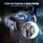 Ventilador para Xbox Series X Cooling fan con luz LED Sistema de refrigeración por Soporte ventilador superior con filtro de