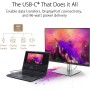 ASUS ProArt Display PA279CRV - Monitor profesional de 27", IPS, 4K UHD (3840 x 2160), 99% DCI-P3/Adobe RGB, precisión de color