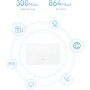 HUAWEI Router 4G+ CPE 5, B636, Router SIM LTE, Cat 7+, DL 400Mbps/UL 200Mbps, Wi-Fi 6 AX3000, 4 Puertos Ethernet LAN,