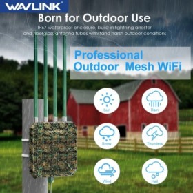 WAVLINK-amplificador de señal de largo alcance para exteriores, punto 