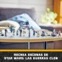 LEGO Star Wars Pack de Combate: Soldado Clon y Droide de Combate, Juguete Infantil, Moto Speeder de Juguete, Figura Tri-Droide y